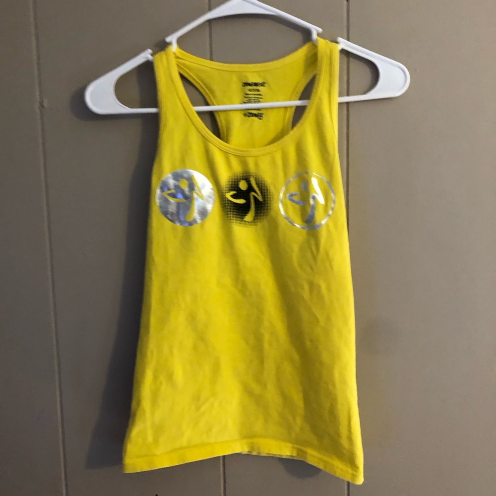 Zumba Yellow Tank Top